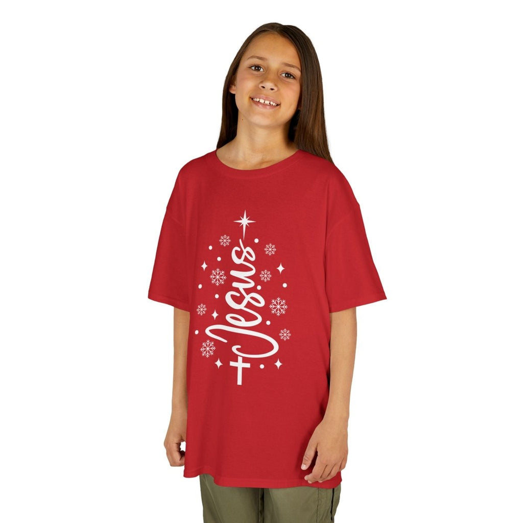 Christmas Faith Unisex Youth T-Shirt - Jesus | Kids clothes by atgodanddesigns