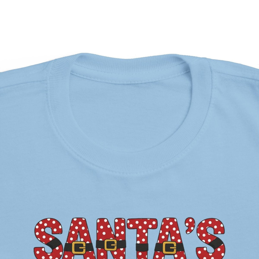 Christmas Toddler T-Shirt - Santa's Favorite Elf | Kids clothes by atgodanddesigns