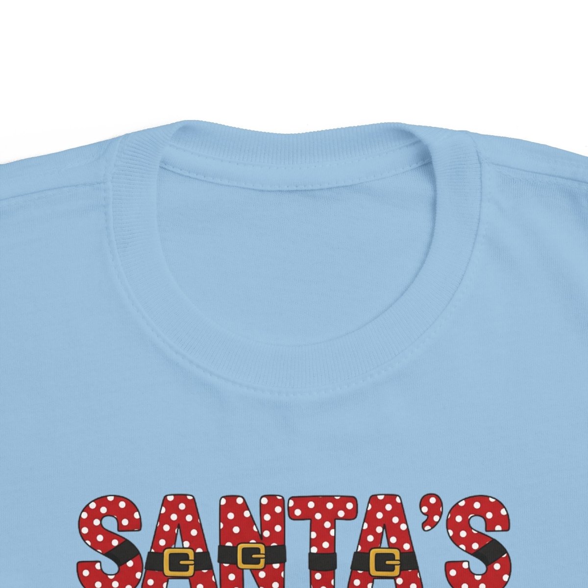 Christmas Toddler T-Shirt - Santa's Favorite Elf | Kids clothes by atgodanddesigns