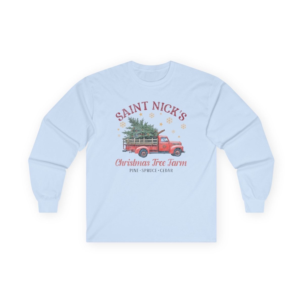 Christmas Unisex Adult & Teen Long Sleeve - Christmas Tree Farm | Long - sleeve by atgodanddesigns