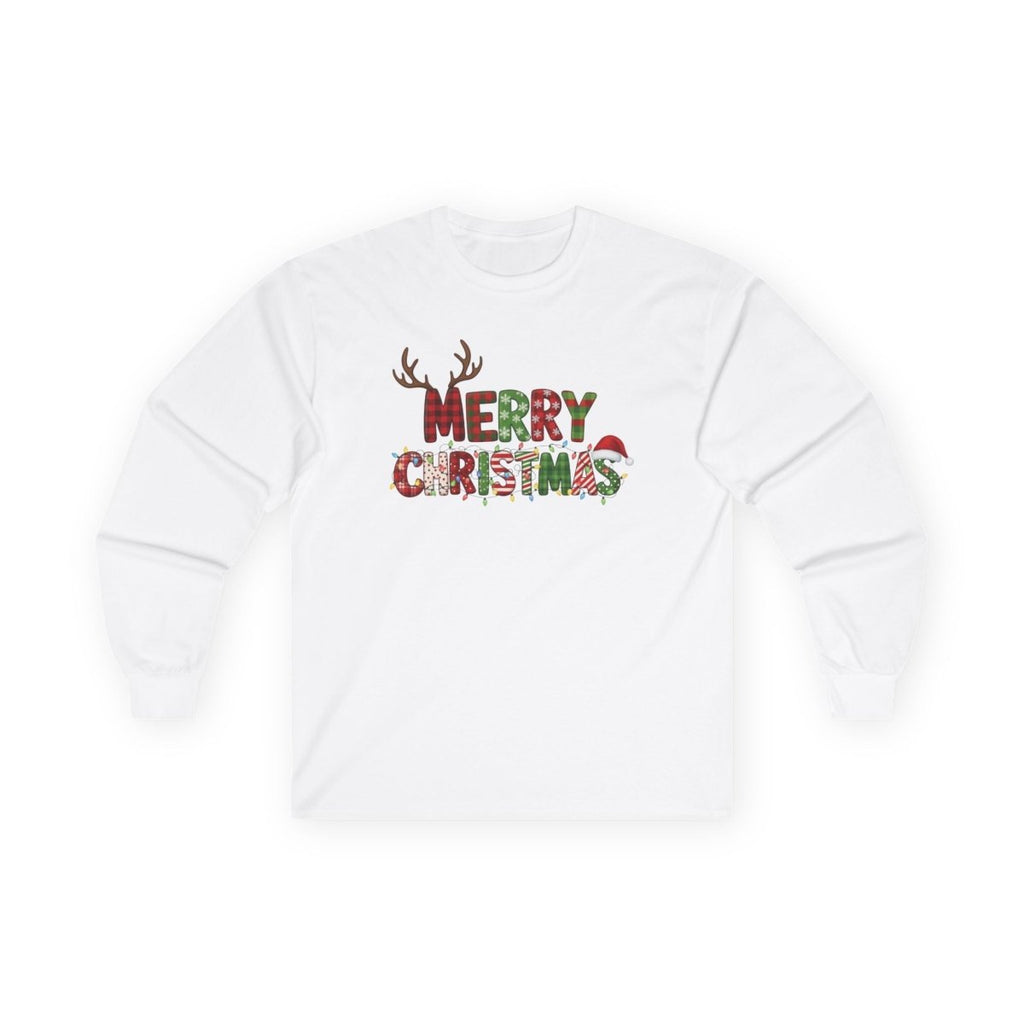 Christmas Unisex Adult & Teen Long Sleeve - Merry Christmas | Long - sleeve by atgodanddesigns