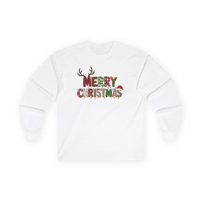 Christmas Unisex Adult & Teen Long Sleeve - Merry Christmas | Long - sleeve by atgodanddesigns