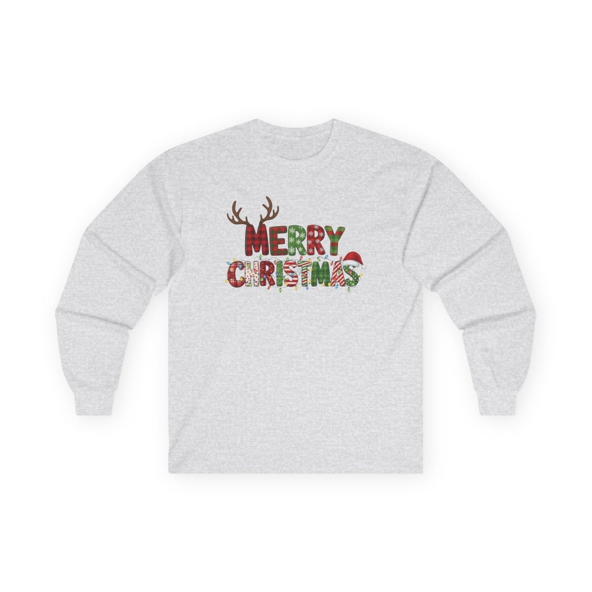 Christmas Unisex Adult & Teen Long Sleeve - Merry Christmas | Long - sleeve by atgodanddesigns