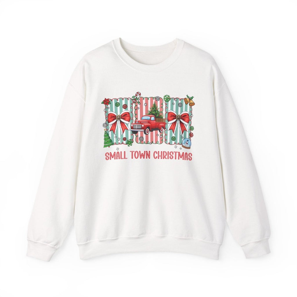 Christmas Unisex Adult & Teen Sweatshirt - Small Town Christmas | Sweatshirt by atgodanddesigns