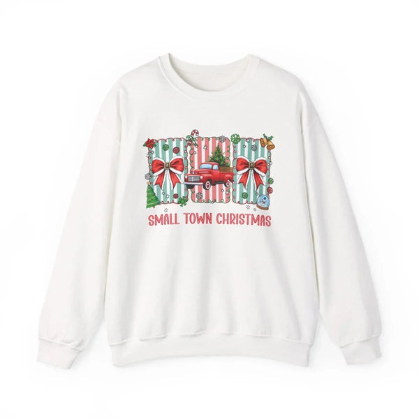 Christmas Unisex Adult & Teen Sweatshirt - Small Town Christmas | Sweatshirt by atgodanddesigns