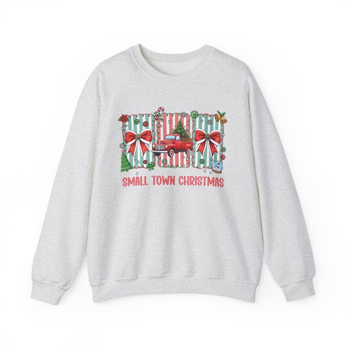 Christmas Unisex Adult & Teen Sweatshirt - Small Town Christmas | Sweatshirt by atgodanddesigns