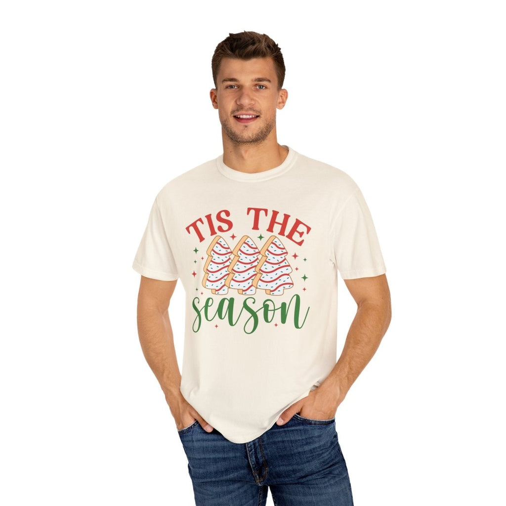 Christmas Unisex Adult & Teen T-Shirt - 'Tis The Season Tree | T-Shirt by atgodanddesigns