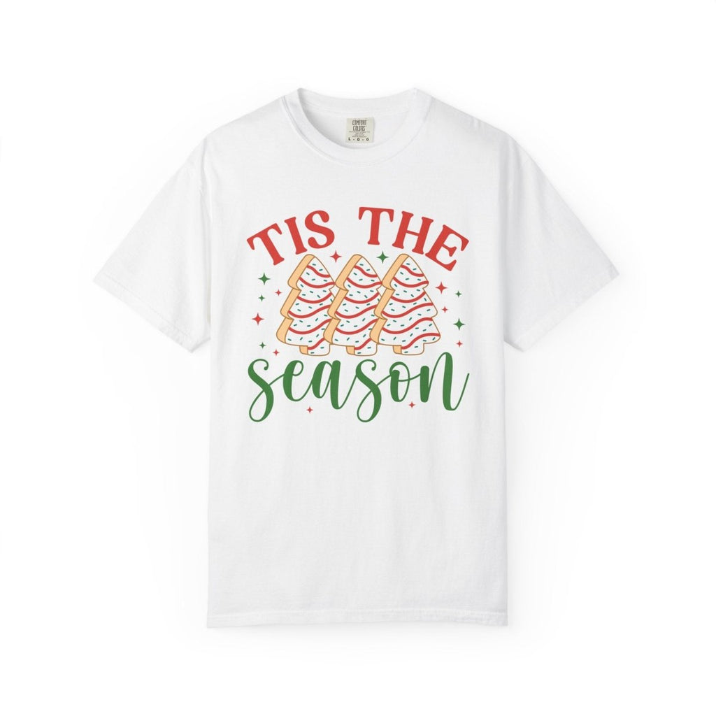 Christmas Unisex Adult & Teen T-Shirt - 'Tis The Season Tree | T-Shirt by atgodanddesigns