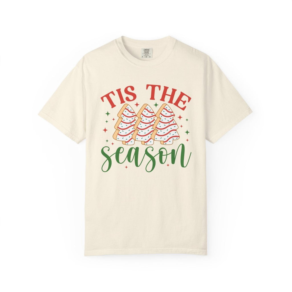 Christmas Unisex Adult & Teen T-Shirt - 'Tis The Season Tree | T-Shirt by atgodanddesigns