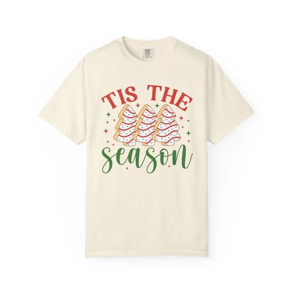 Christmas Unisex Adult & Teen T-Shirt - 'Tis The Season Tree | T-Shirt by atgodanddesigns