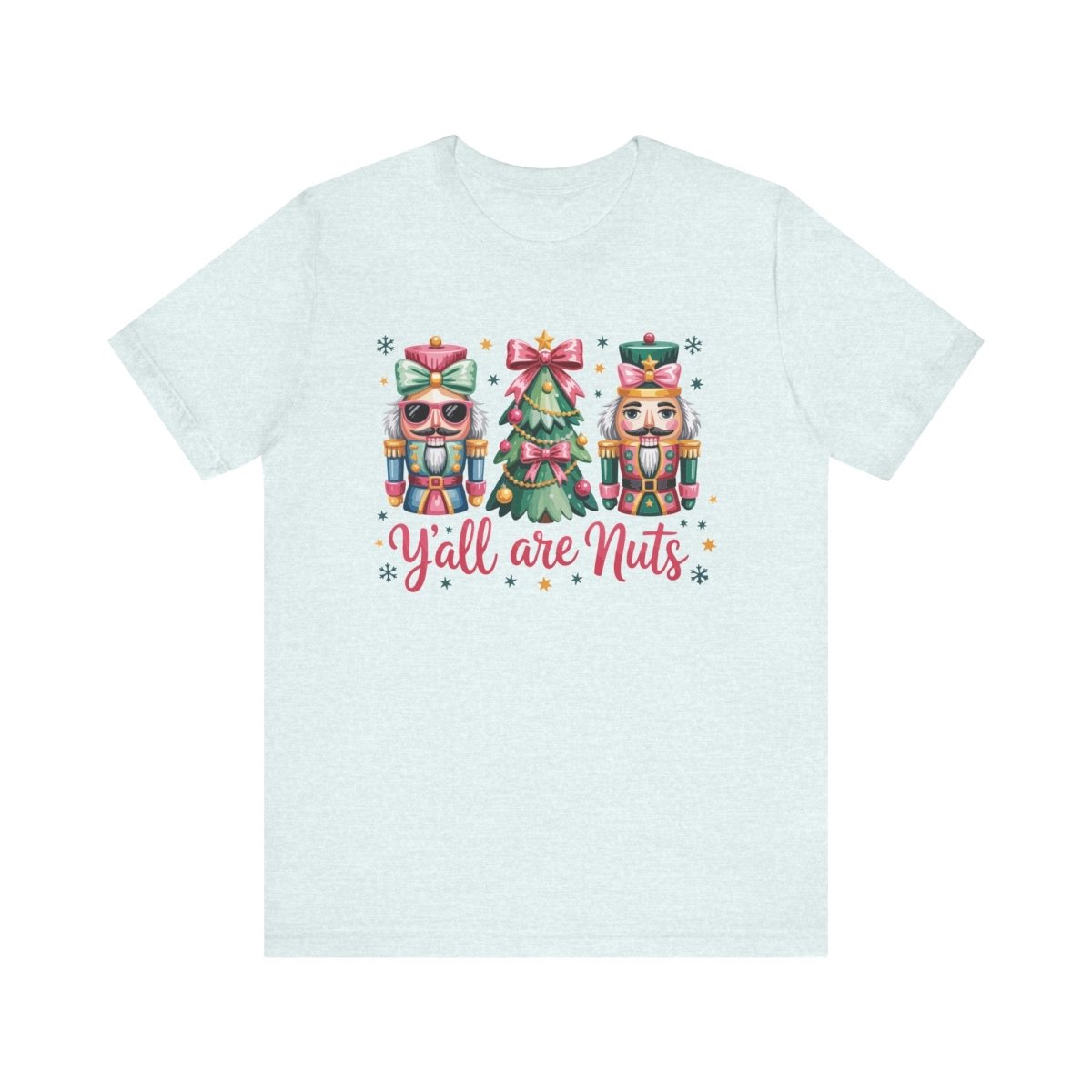 Christmas Unisex Adult & Teen T-Shirt - Ya'll Are Nuts | T-Shirt by atgodanddesigns