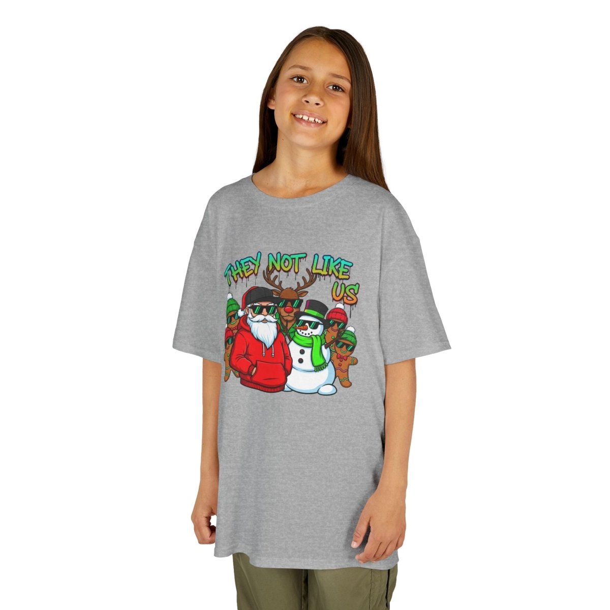 Christmas Unisex Youth T-Shirt - They Not like Us | Kids clothes by atgodanddesigns