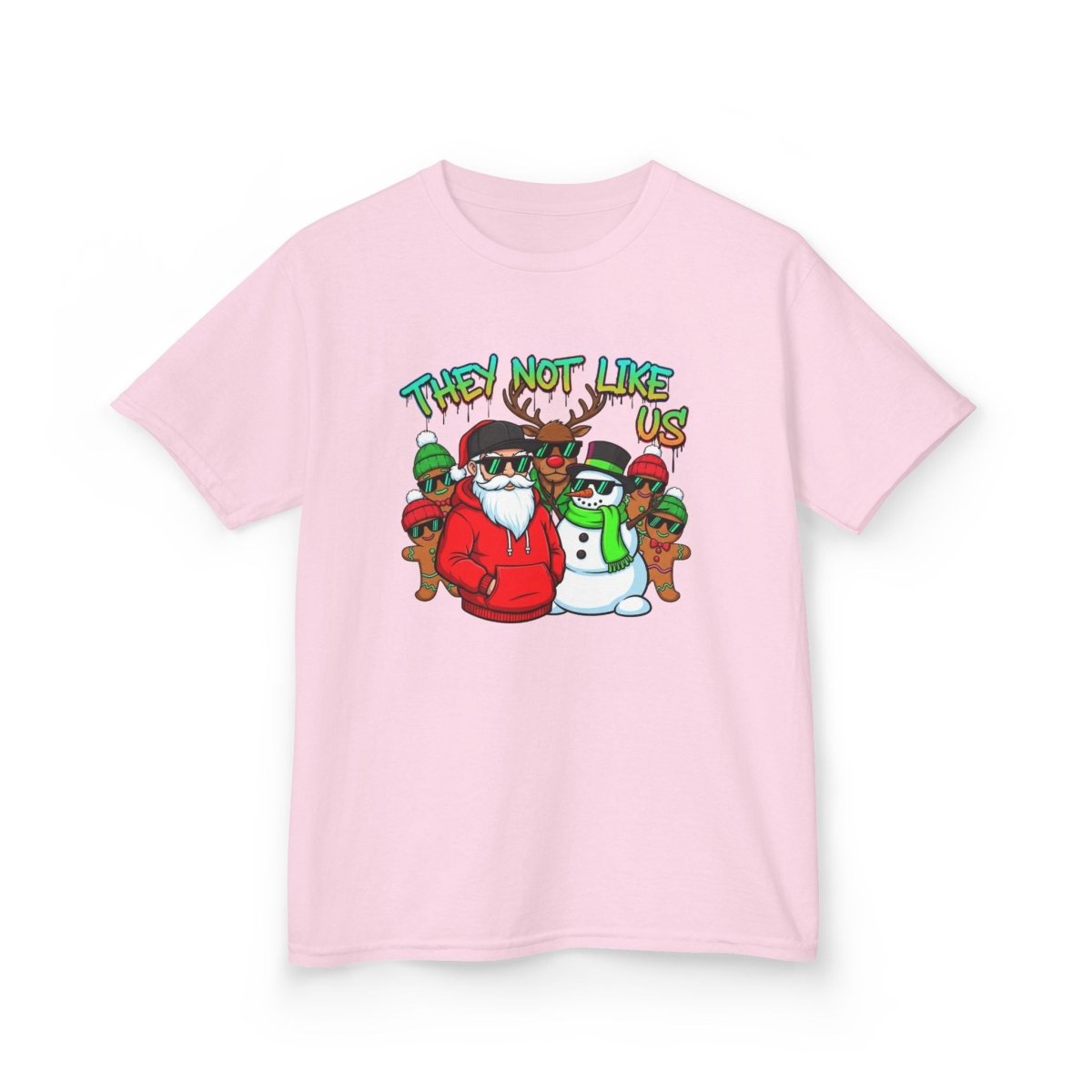 Christmas Unisex Youth T-Shirt - They Not like Us | Kids clothes by atgodanddesigns