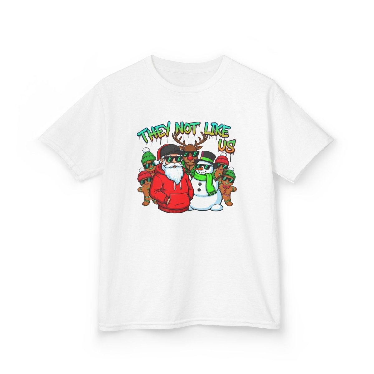Christmas Unisex Youth T-Shirt - They Not like Us | Kids clothes by atgodanddesigns