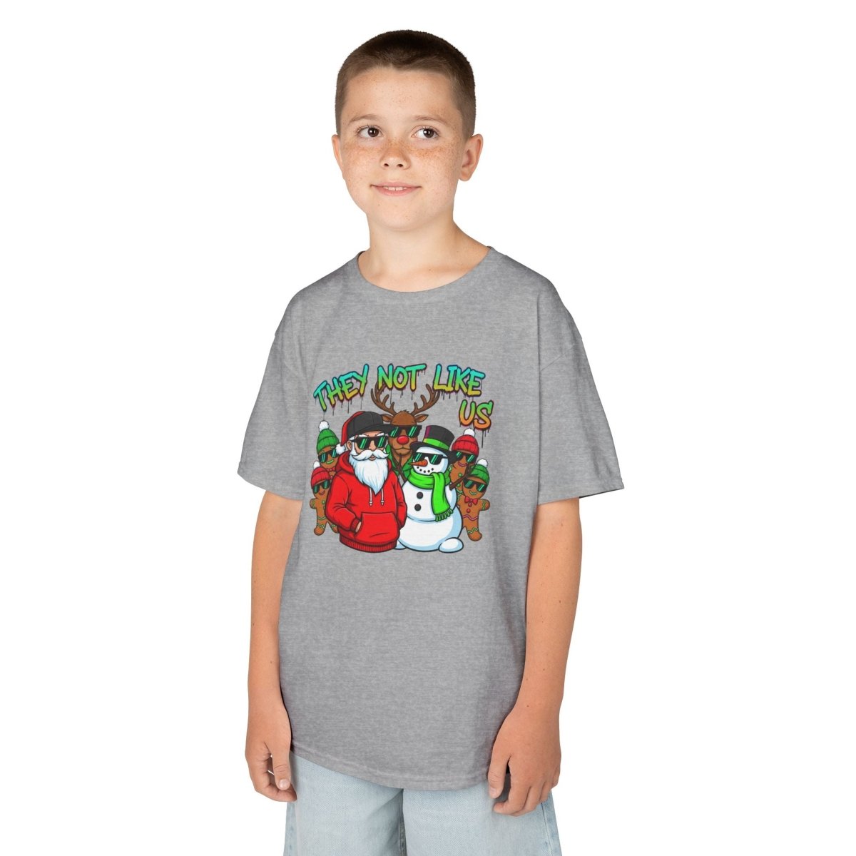 Christmas Unisex Youth T-Shirt - They Not like Us | Kids clothes by atgodanddesigns