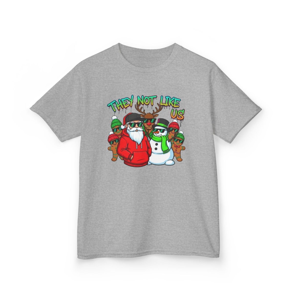 Christmas Unisex Youth T-Shirt - They Not like Us | Kids clothes by atgodanddesigns