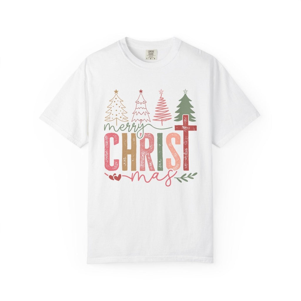 Chrristmas Faith Unisex Adult & Teen T-Shirt - Merry CHRISTmas | T-Shirt by atgodanddesigns