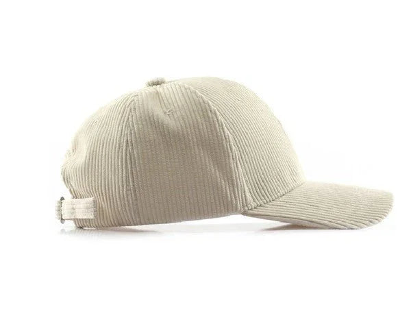 Corduroy Boyfriend Ball Cap | Hat by atgodanddesigns