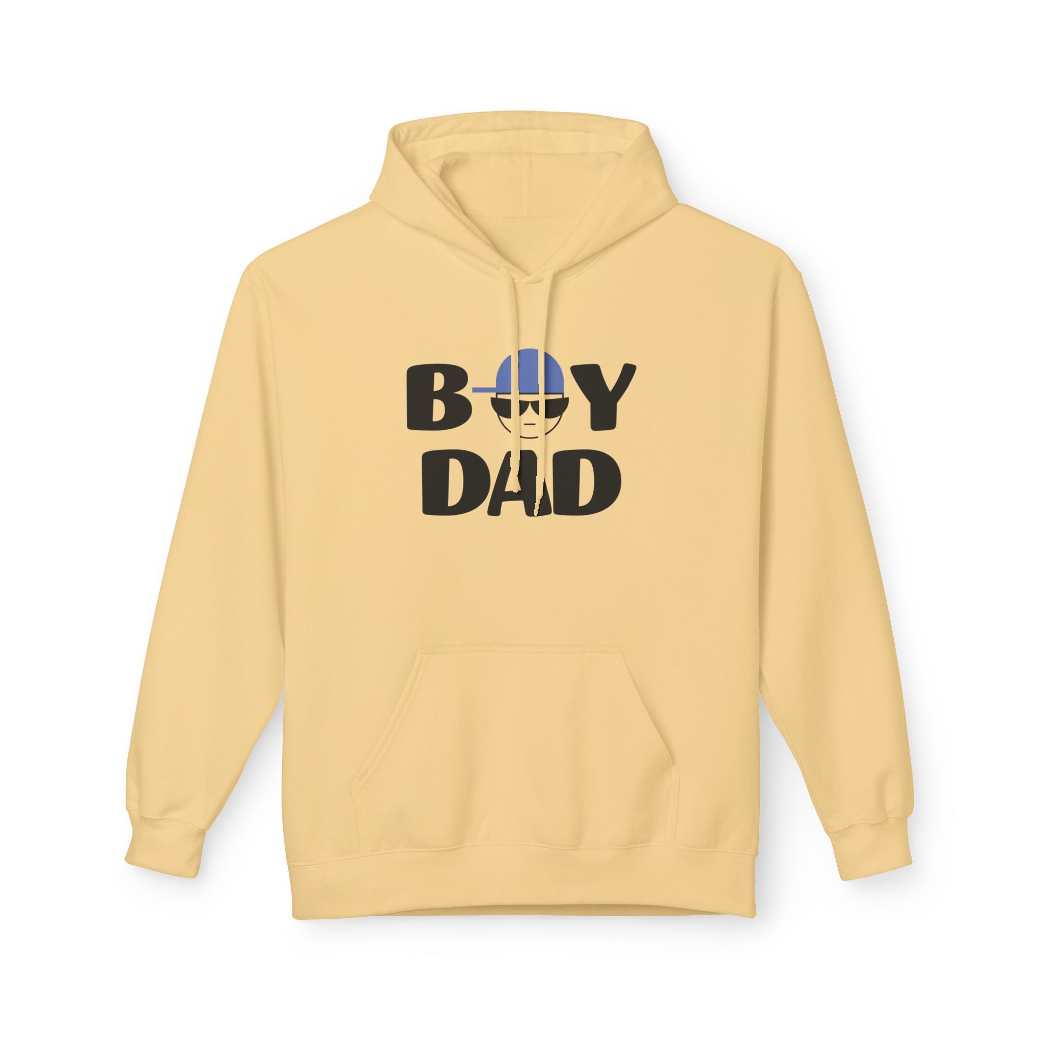 Dad Fleece Hoodie - Boy Dad | Hoodie by atgodanddesigns