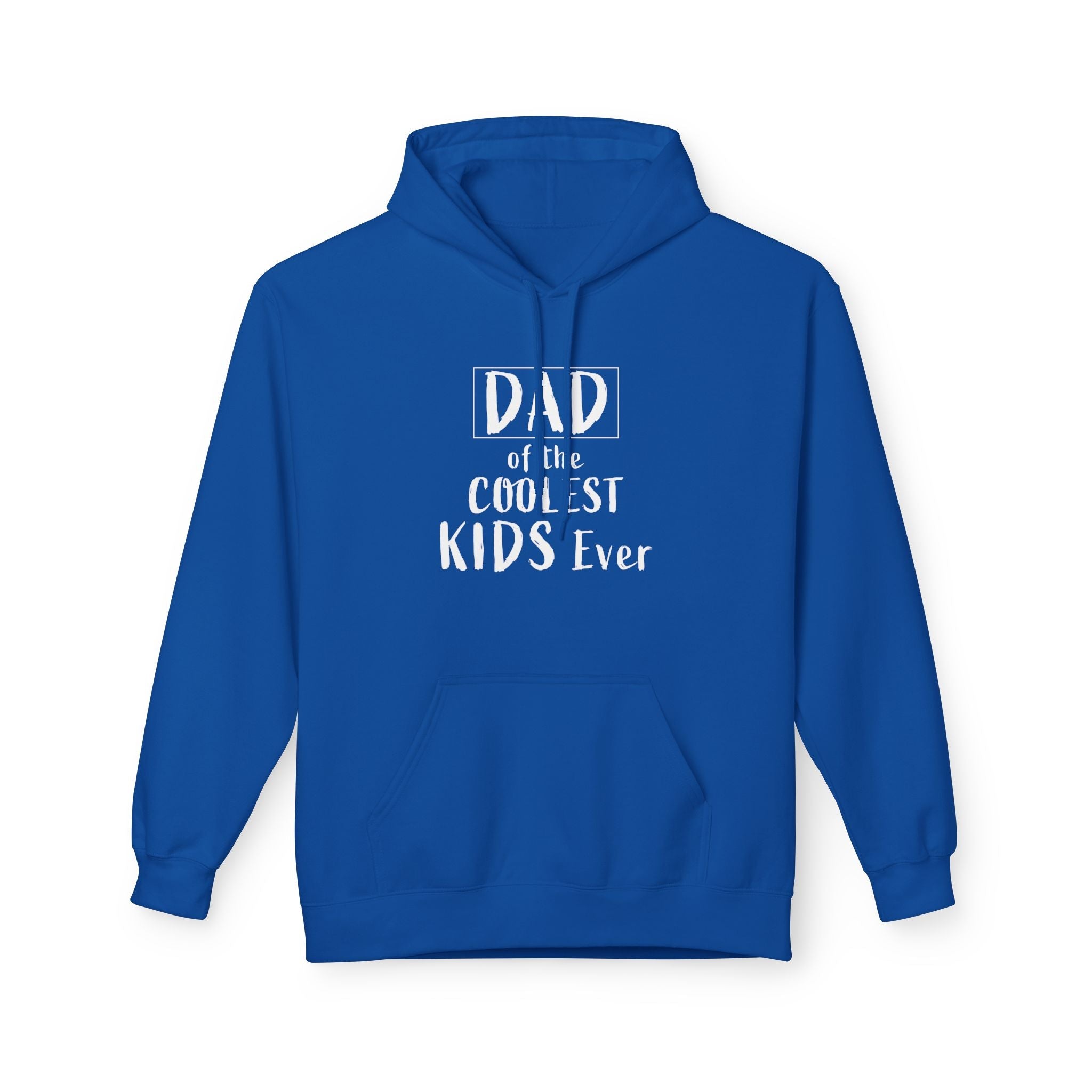 Dad Fleece Hoodie - Dad Of The Coolest Kids Ever | Hoodie by atgodanddesigns
