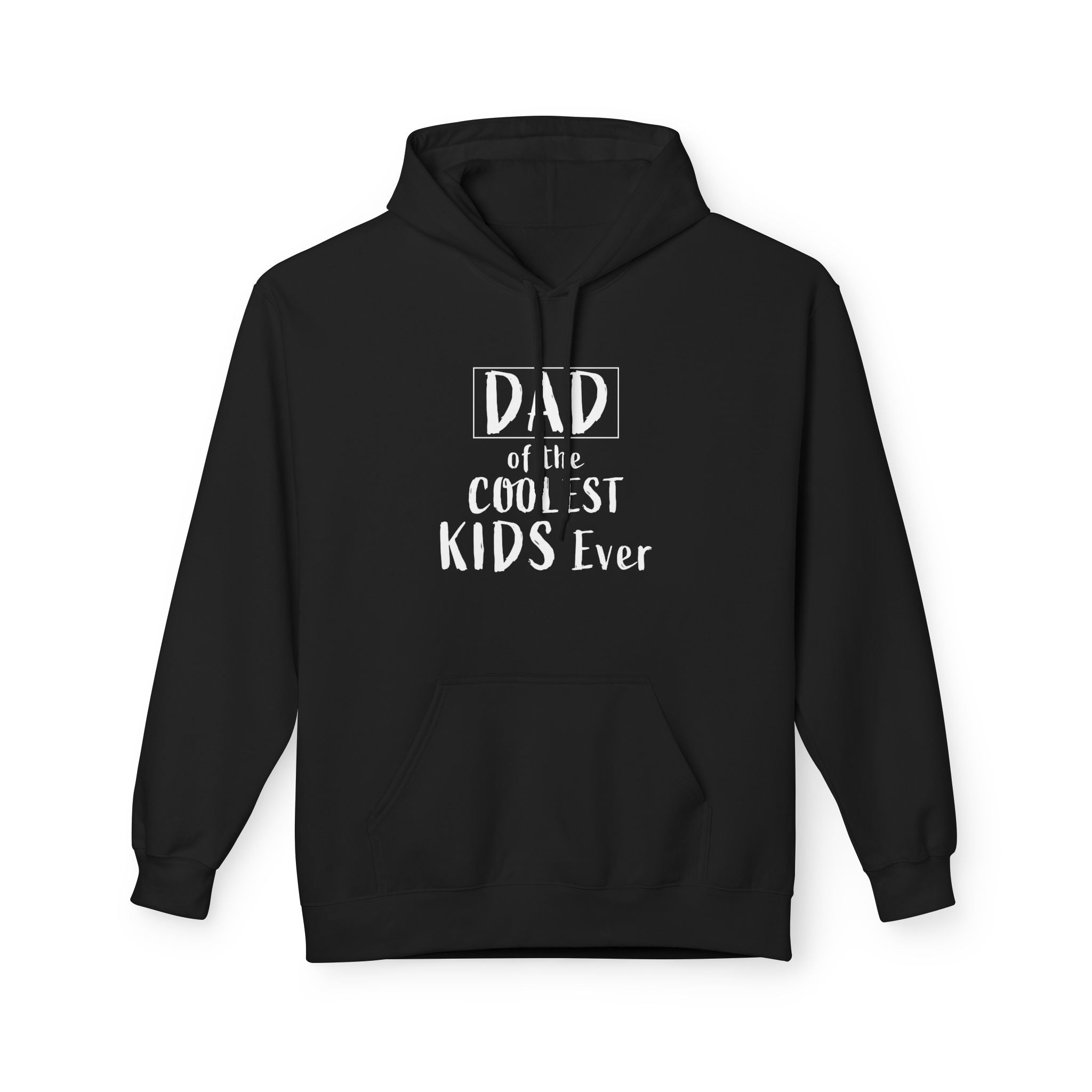 Dad Fleece Hoodie - Dad Of The Coolest Kids Ever | Hoodie by atgodanddesigns