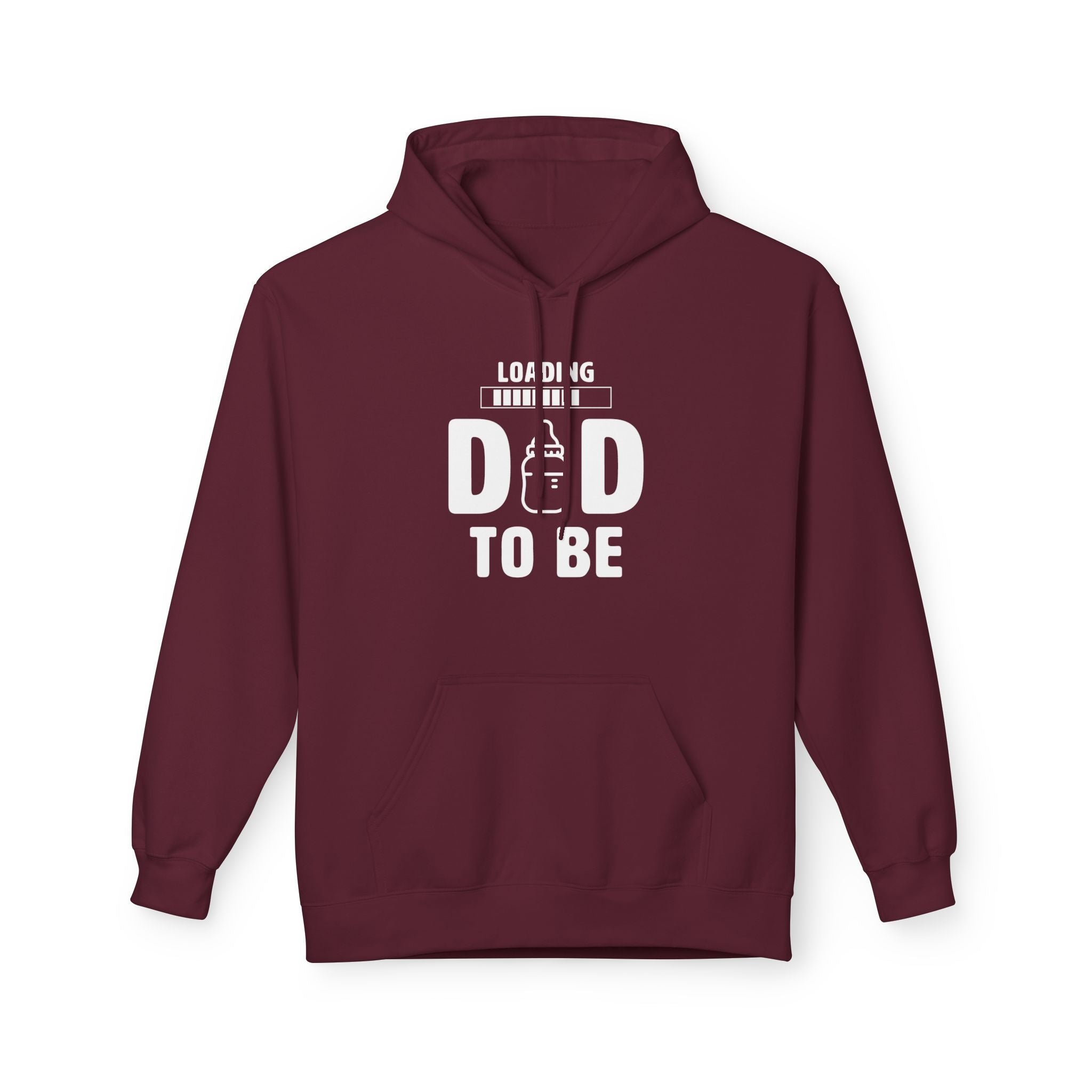 Dad Fleece Hoodie - Loading Dad To Be | Hoodie by atgodanddesigns