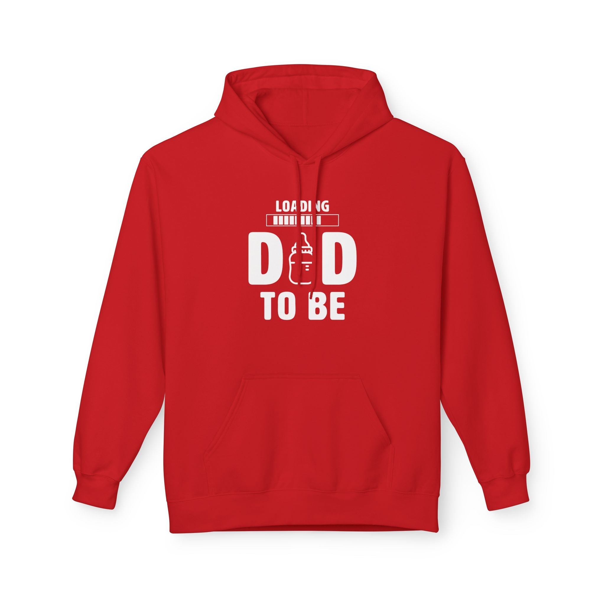 Dad Fleece Hoodie - Loading Dad To Be | Hoodie by atgodanddesigns