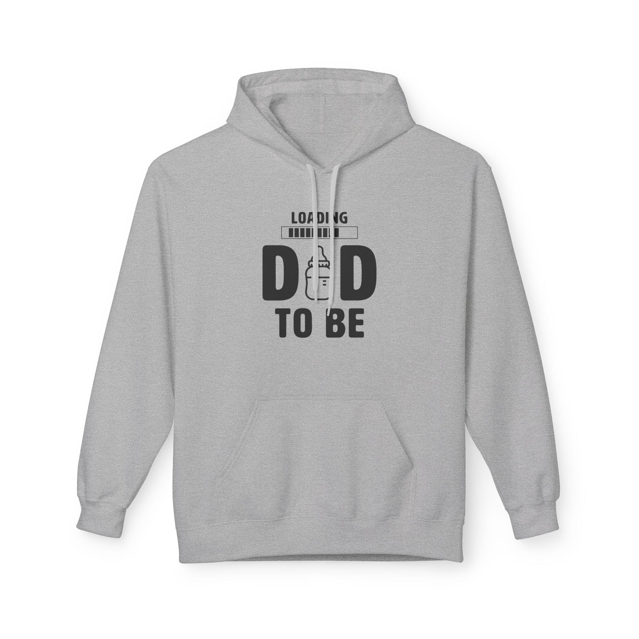 Dad Fleece Hoodie - Loading Dad To Be | Hoodie by atgodanddesigns