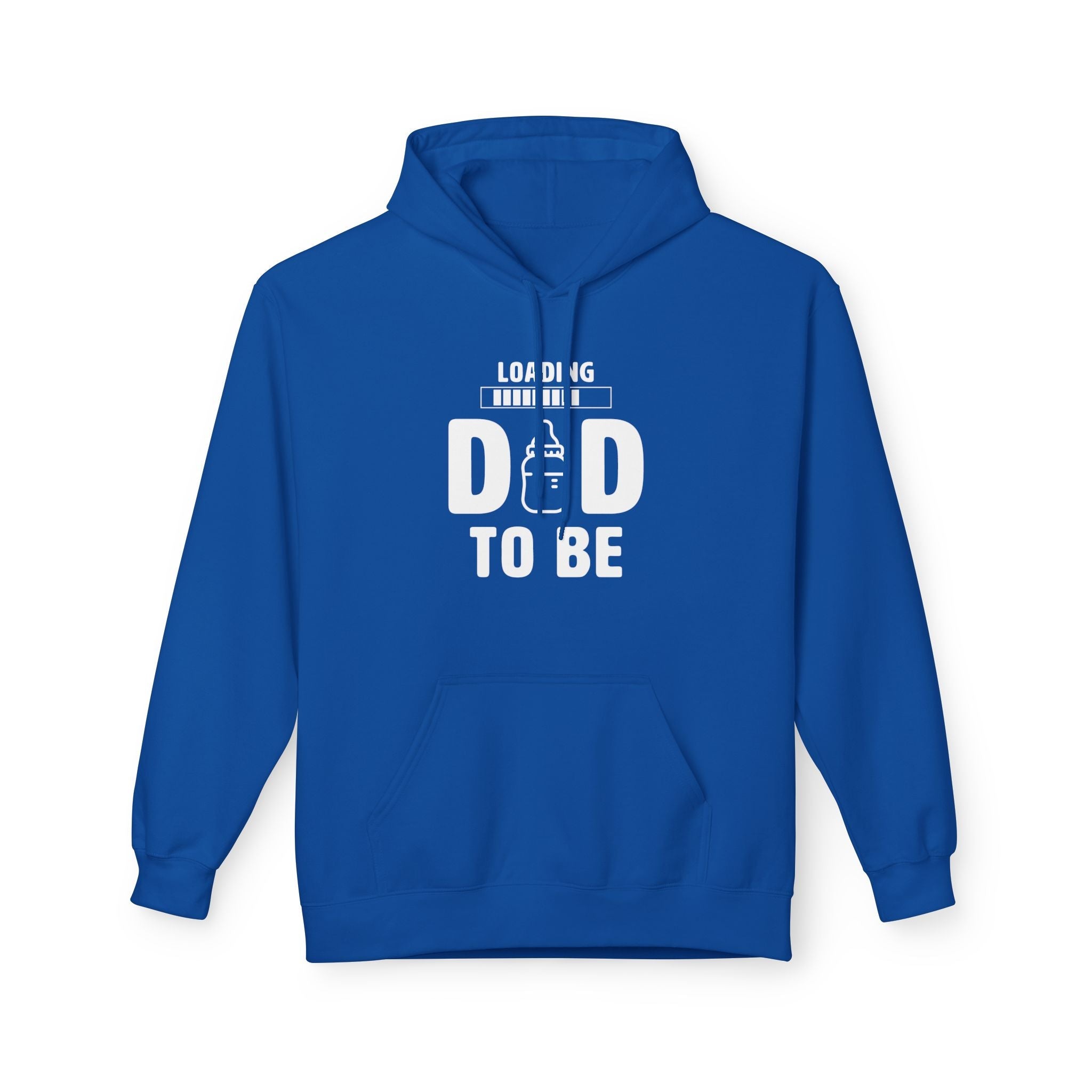 Dad Fleece Hoodie - Loading Dad To Be | Hoodie by atgodanddesigns