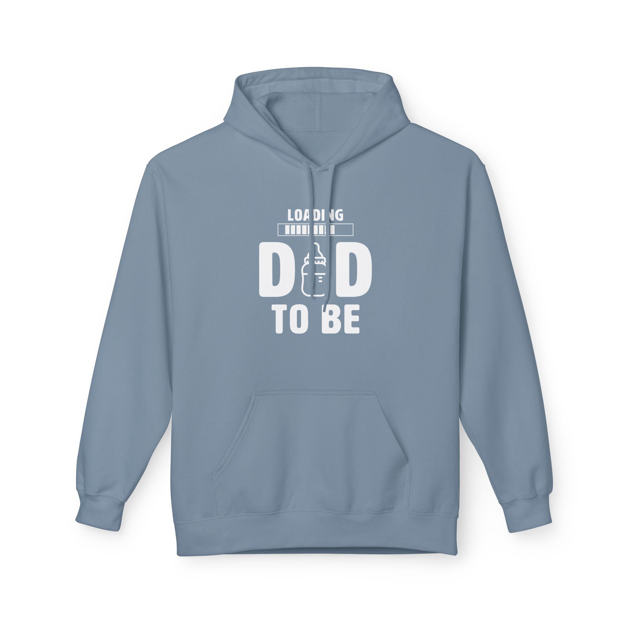 Dad Fleece Hoodie - Loading Dad To Be | Hoodie by atgodanddesigns