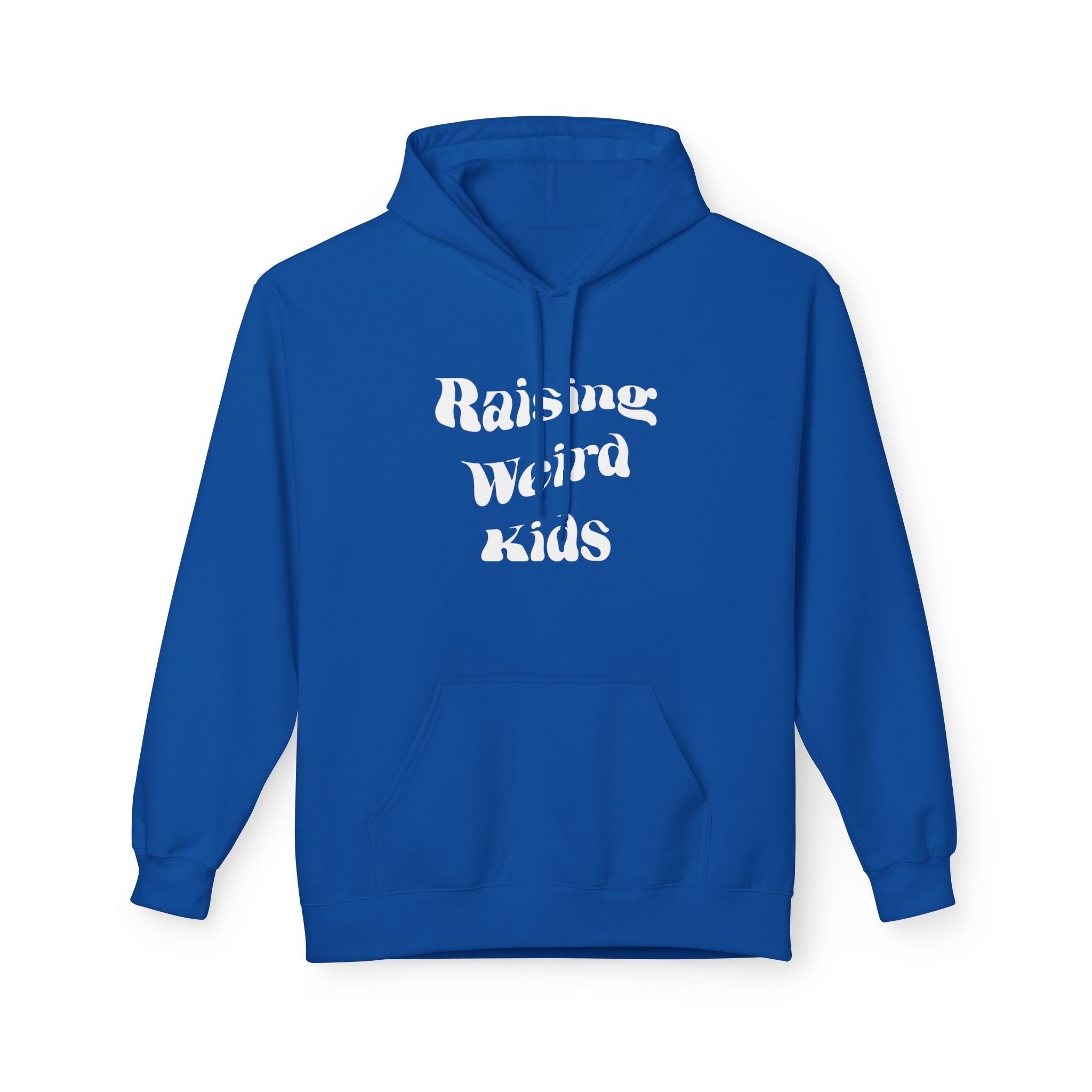 Dad Fleece Hoodie - Raising Weird Kids | Hoodie by atgodanddesigns