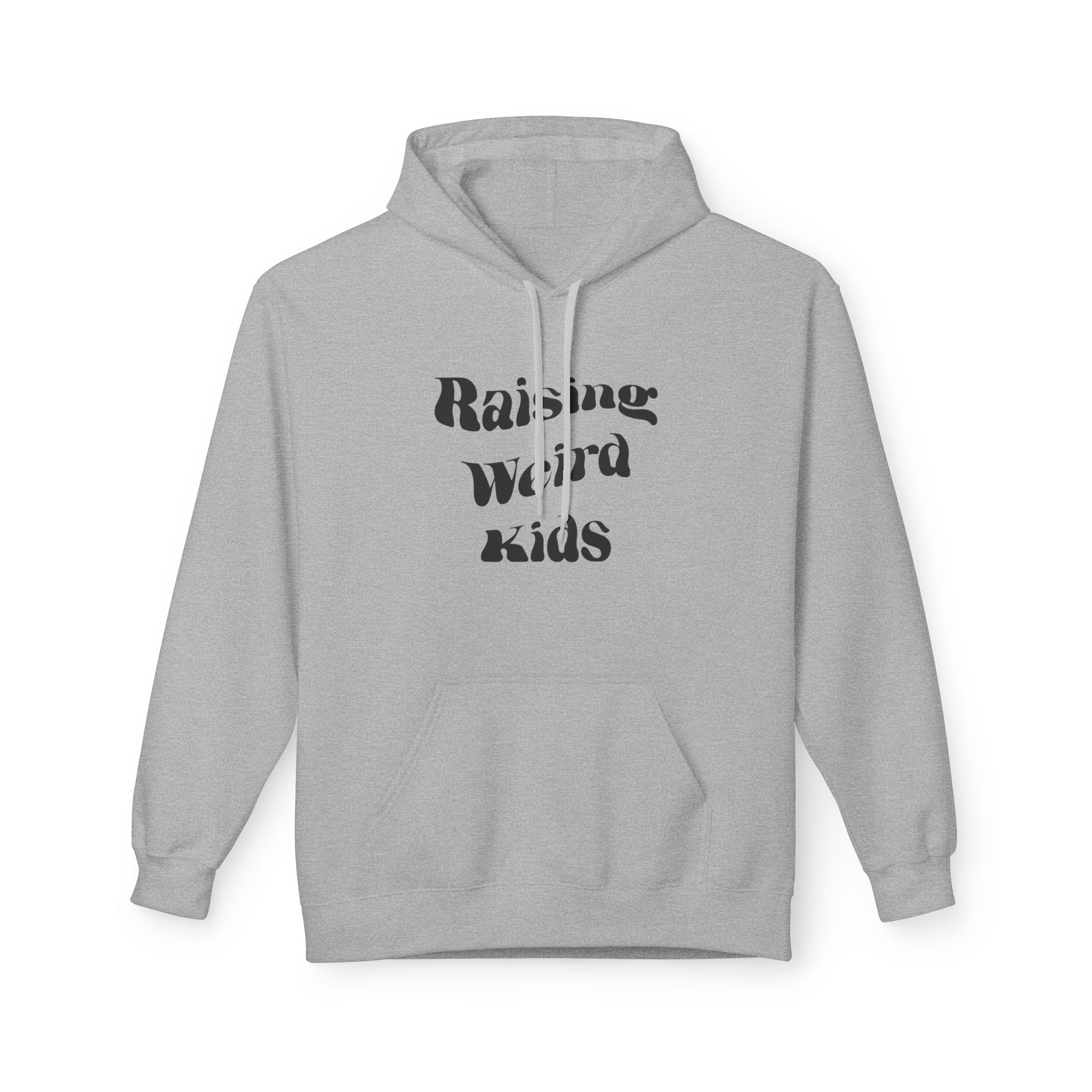 Dad Fleece Hoodie - Raising Weird Kids | Hoodie by atgodanddesigns