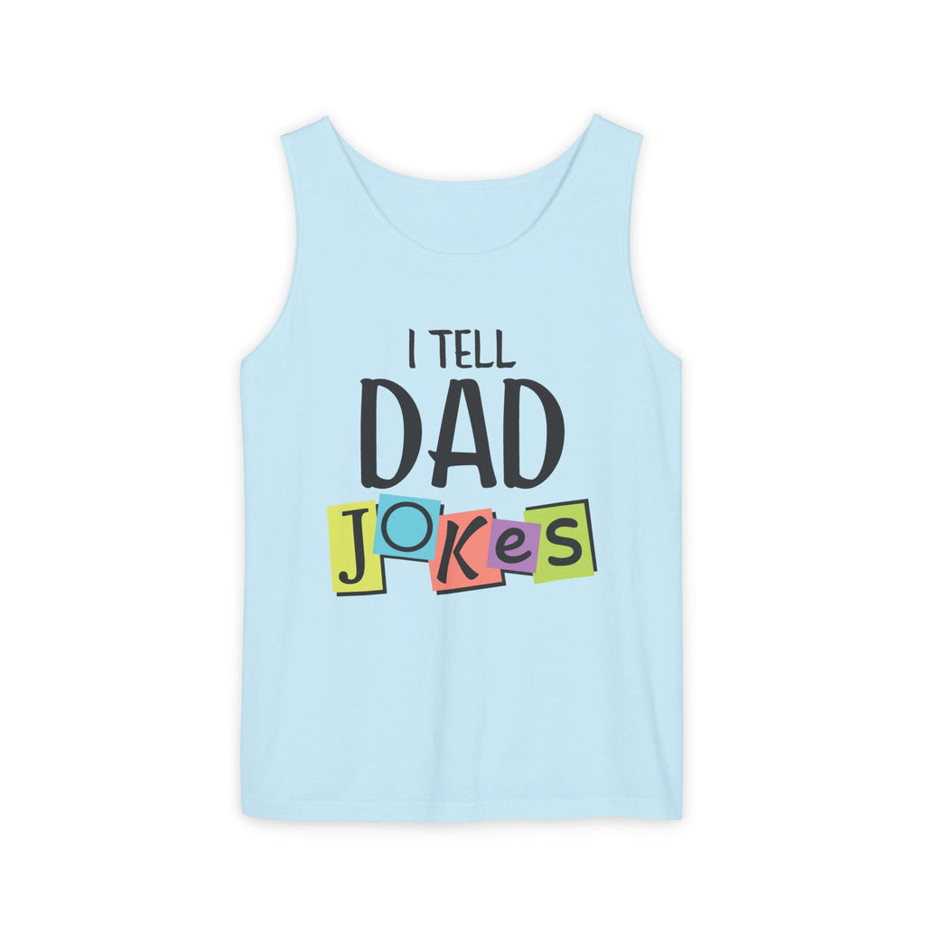 Dad Graphic Garment - Dyed Tank Top | Tank Top by atgodanddesigns