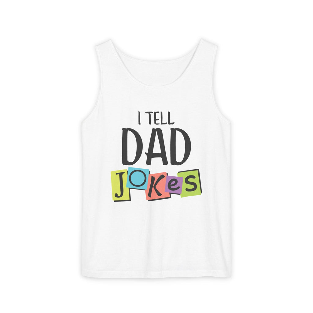 Dad Graphic Garment - Dyed Tank Top | Tank Top by atgodanddesigns
