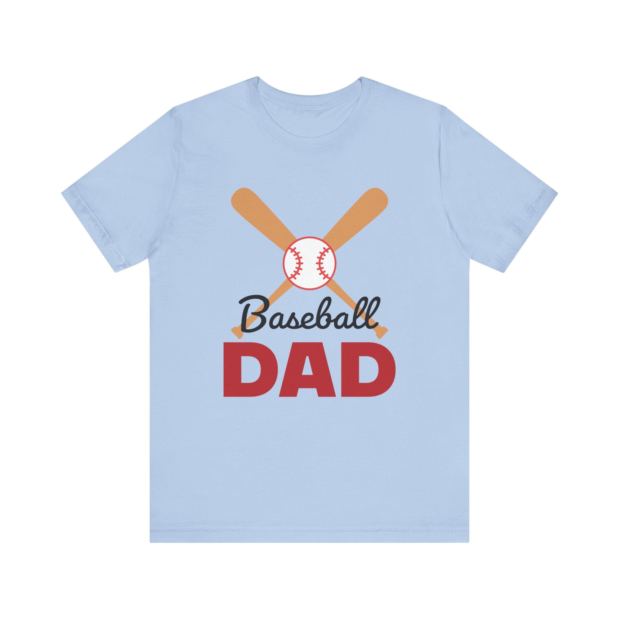 Dad Graphic T-Shirt - " Baseball dad" | T-Shirt by atgodanddesigns