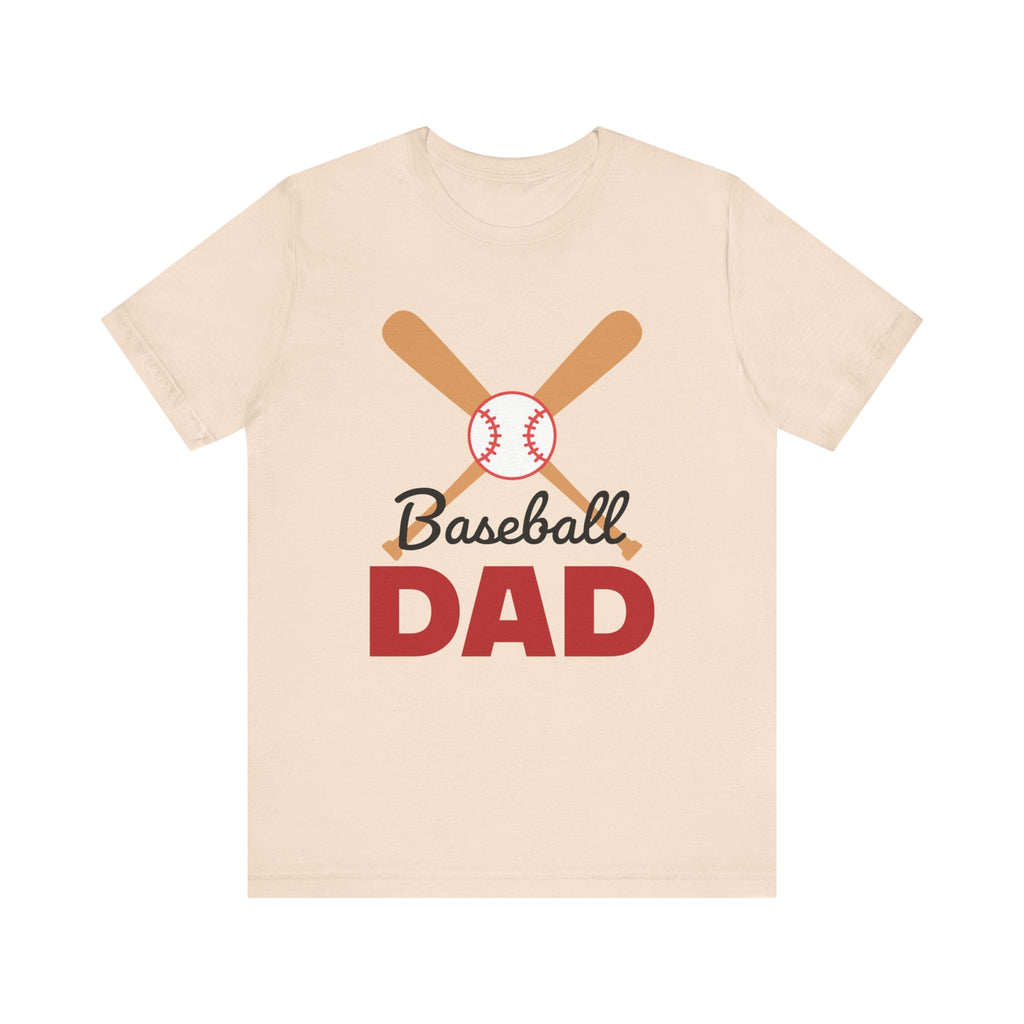 Dad Graphic T-Shirt - " Baseball dad" | T-Shirt by atgodanddesigns