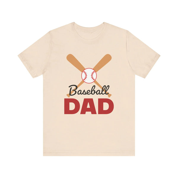 Dad Graphic T-Shirt - " Baseball dad" | T-Shirt by atgodanddesigns