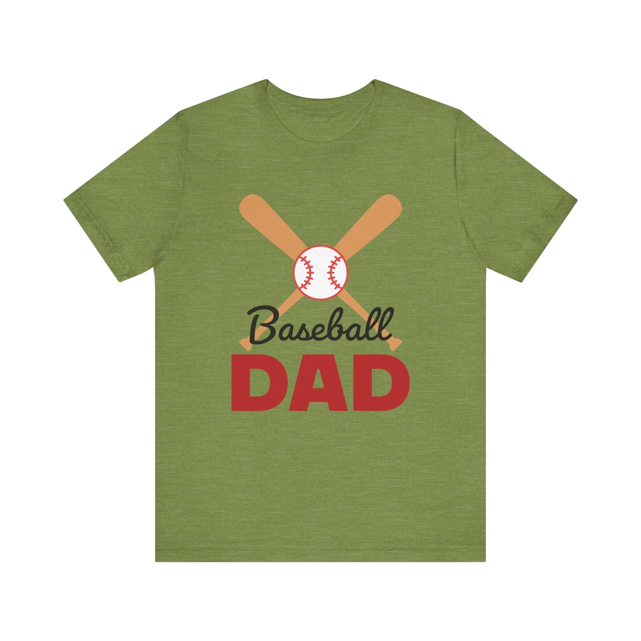 Dad Graphic T-Shirt - " Baseball dad" | T-Shirt by atgodanddesigns