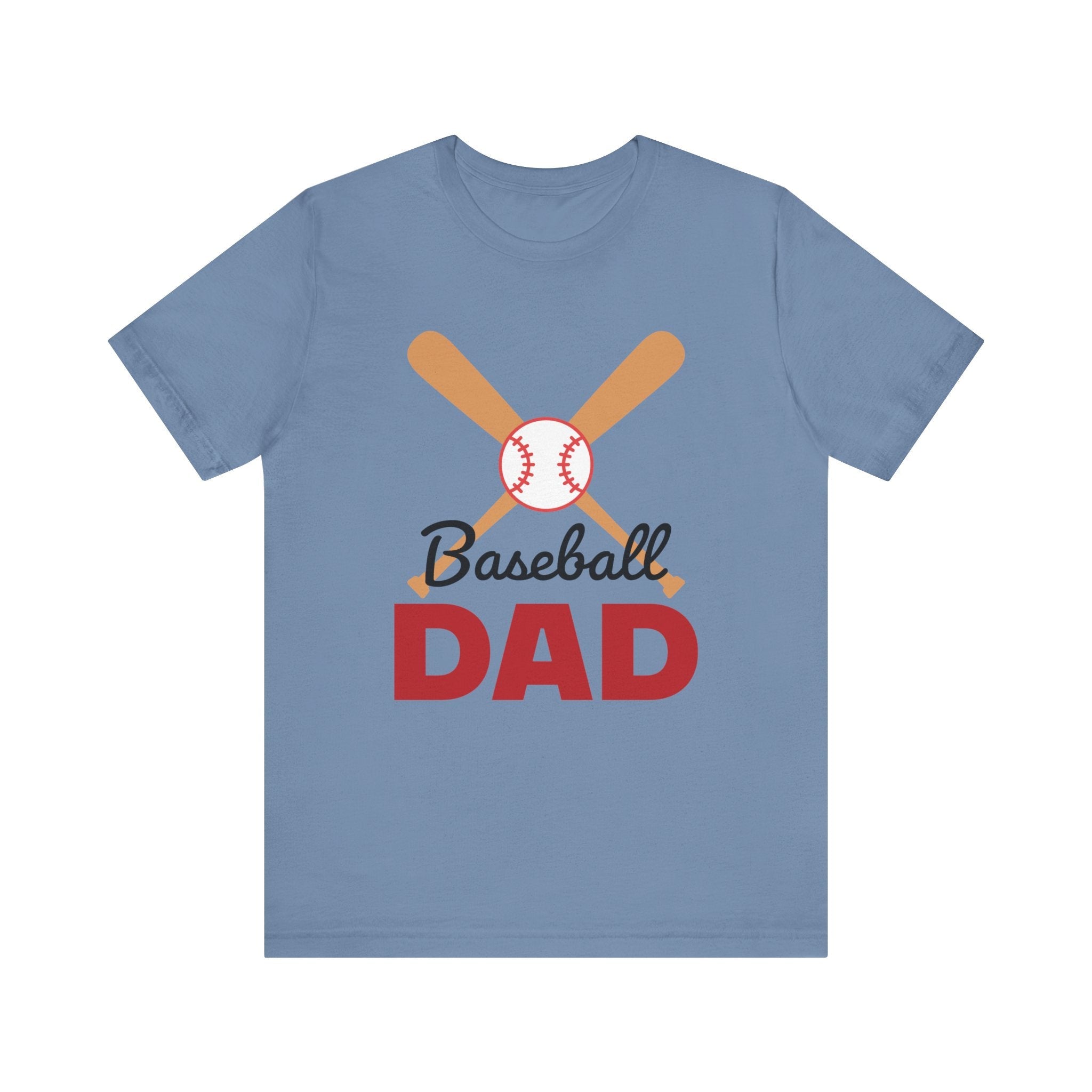Dad Graphic T-Shirt - " Baseball dad" | T-Shirt by atgodanddesigns