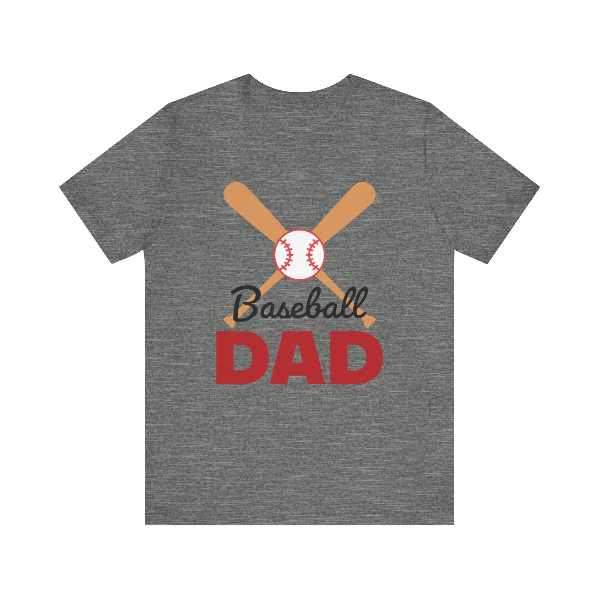 Dad Graphic T-Shirt - " Baseball dad" | T-Shirt by atgodanddesigns