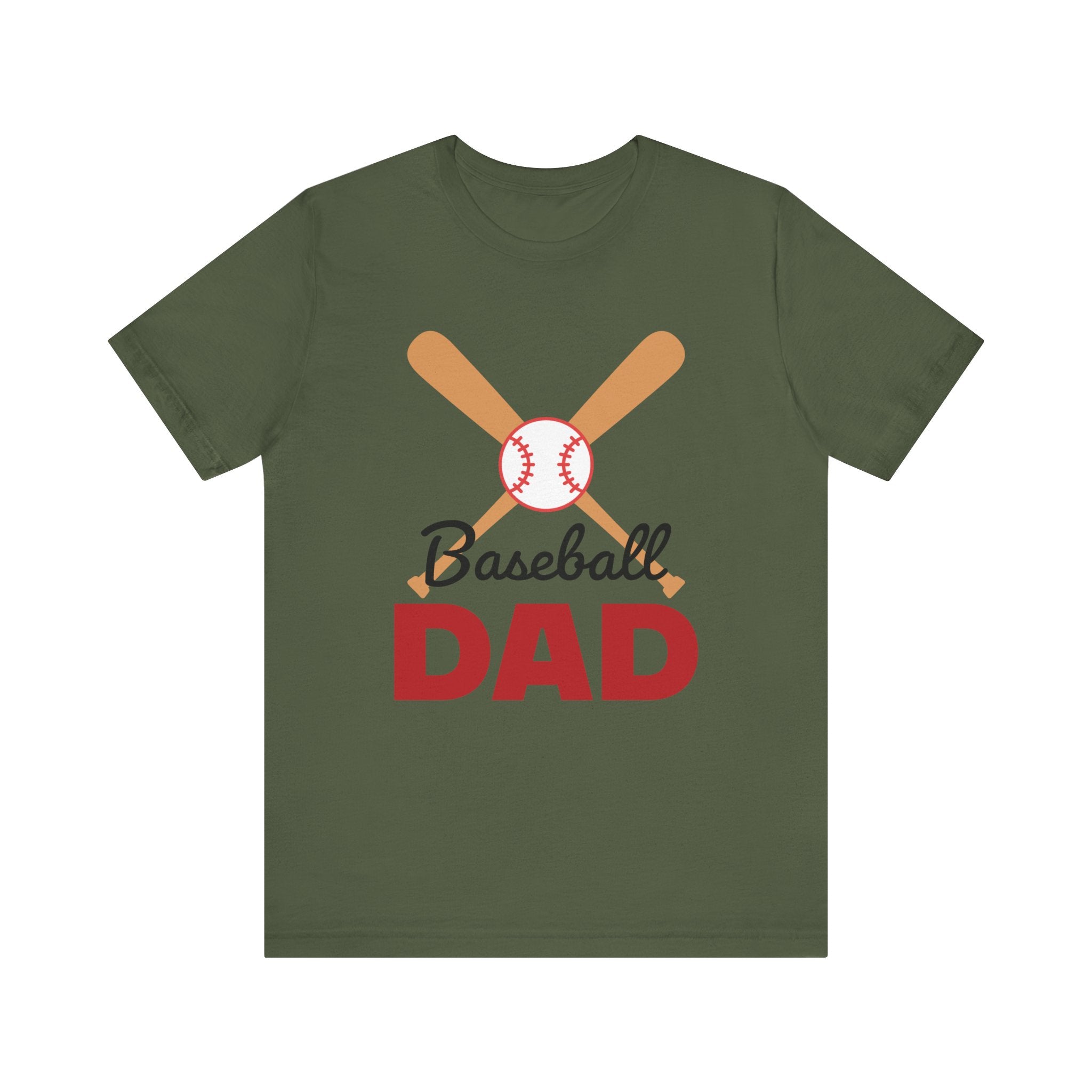 Dad Graphic T-Shirt - " Baseball dad" | T-Shirt by atgodanddesigns