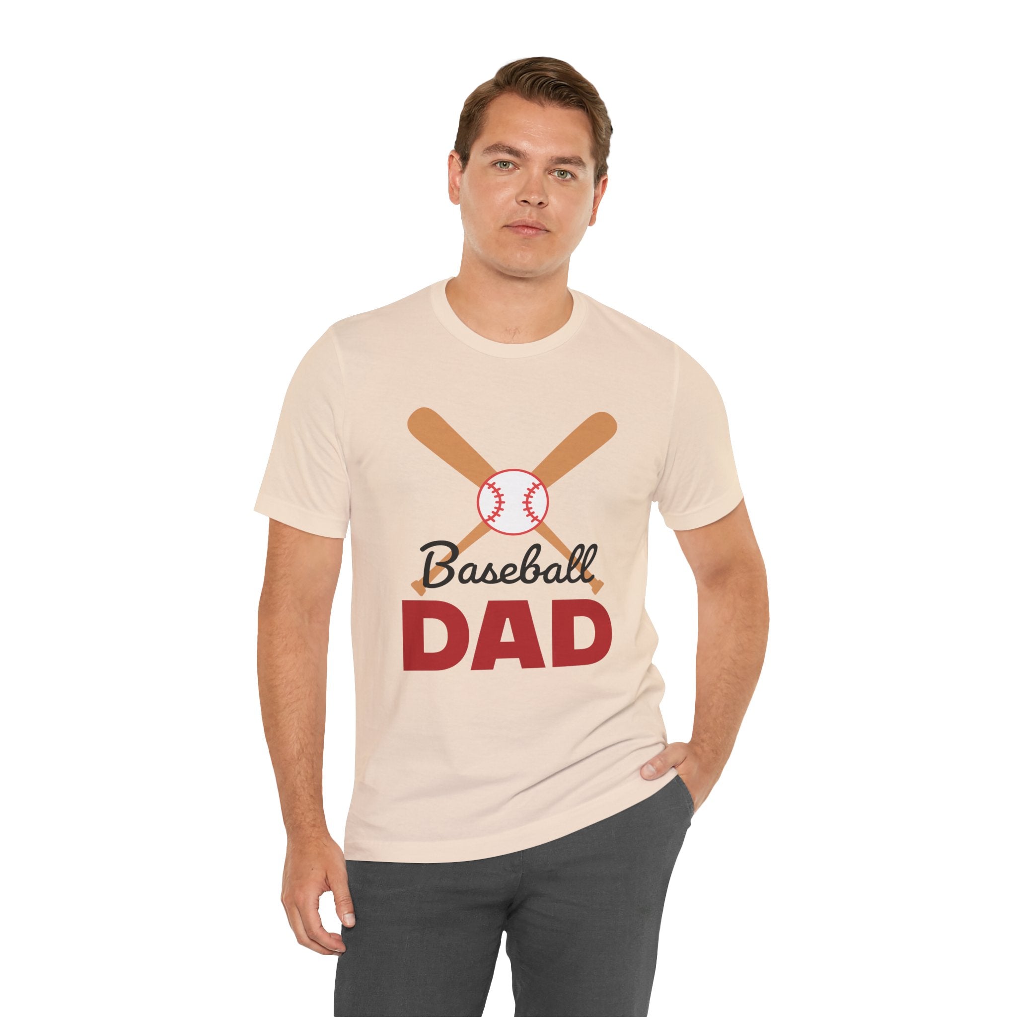 Dad Graphic T-Shirt - " Baseball dad" | T-Shirt by atgodanddesigns