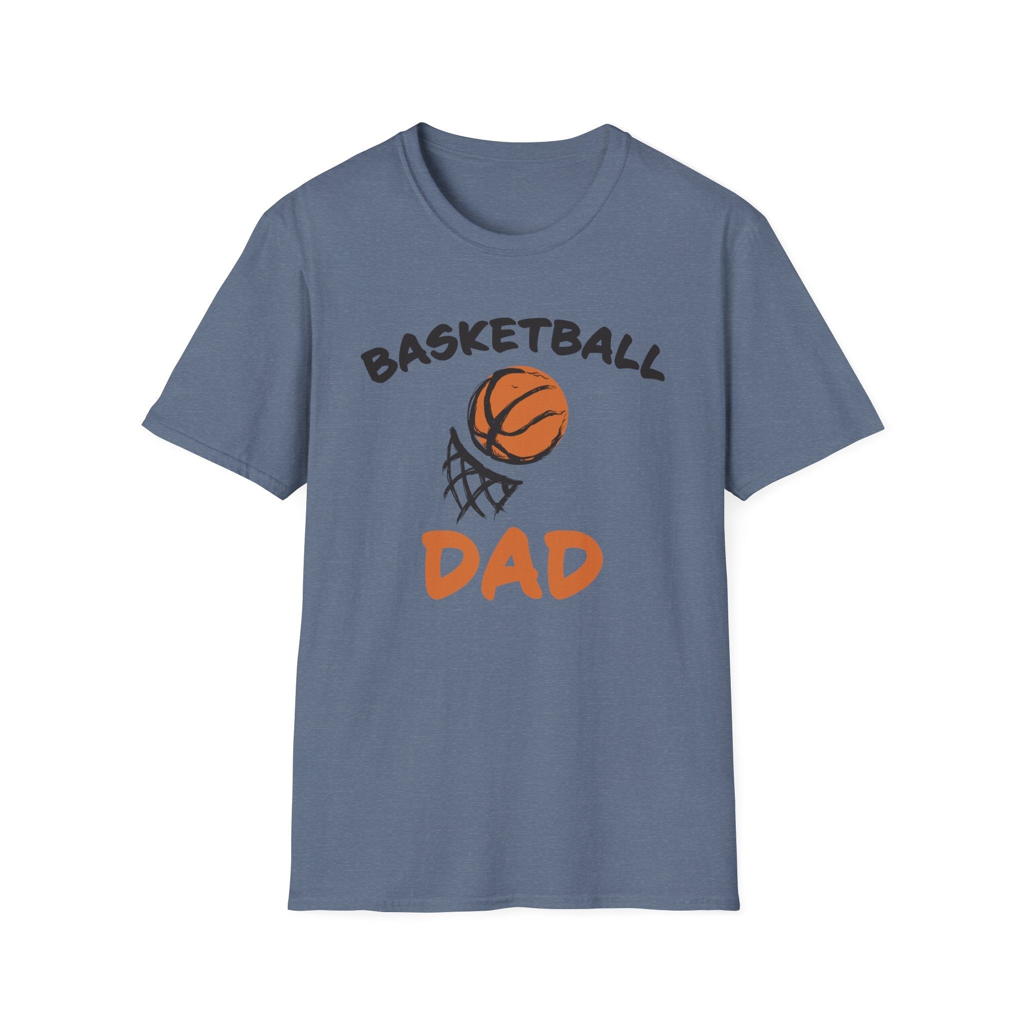 Dad Graphic T-Shirt - " Basketball Dad" | T-Shirt by atgodanddesigns