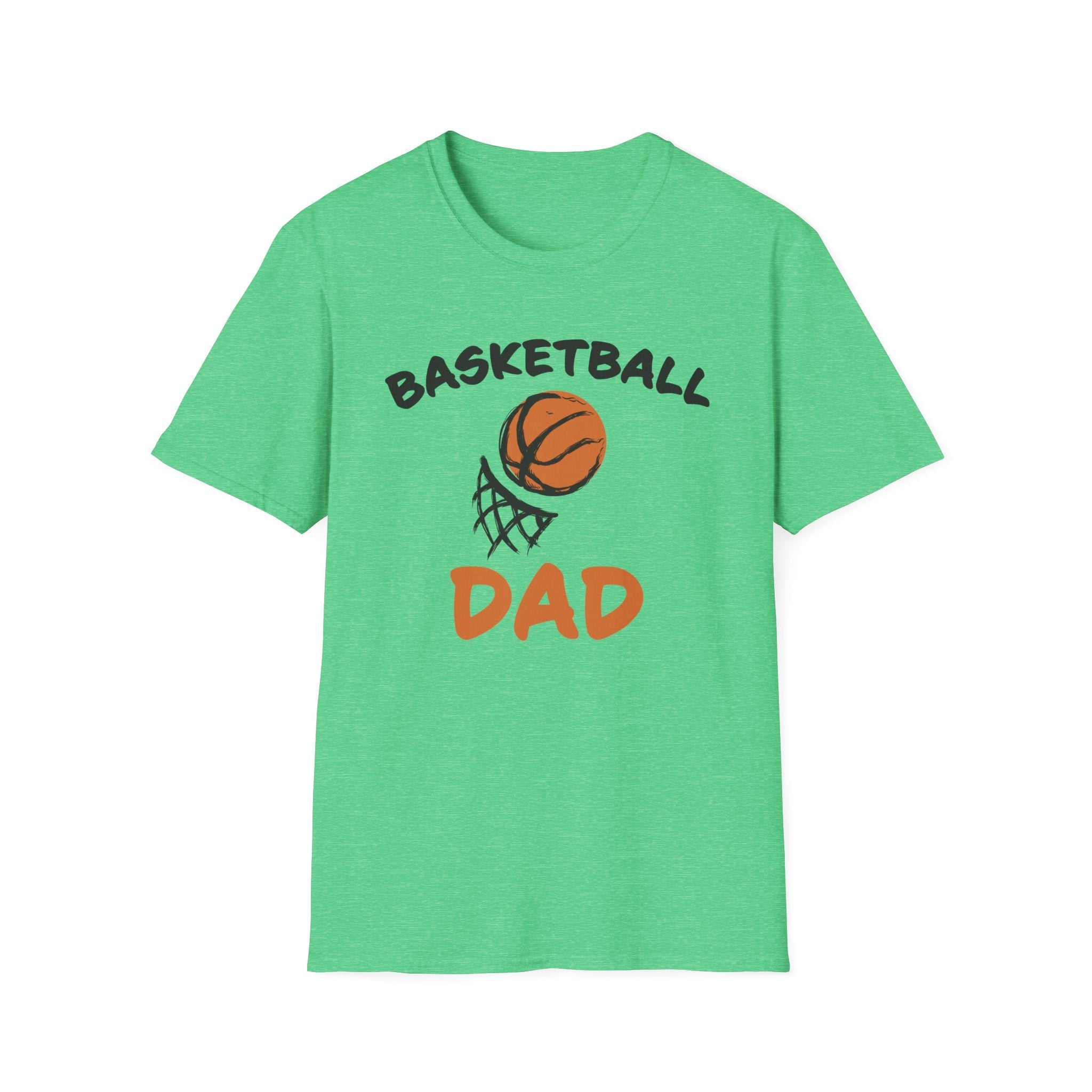 Dad Graphic T-Shirt - " Basketball Dad" | T-Shirt by atgodanddesigns