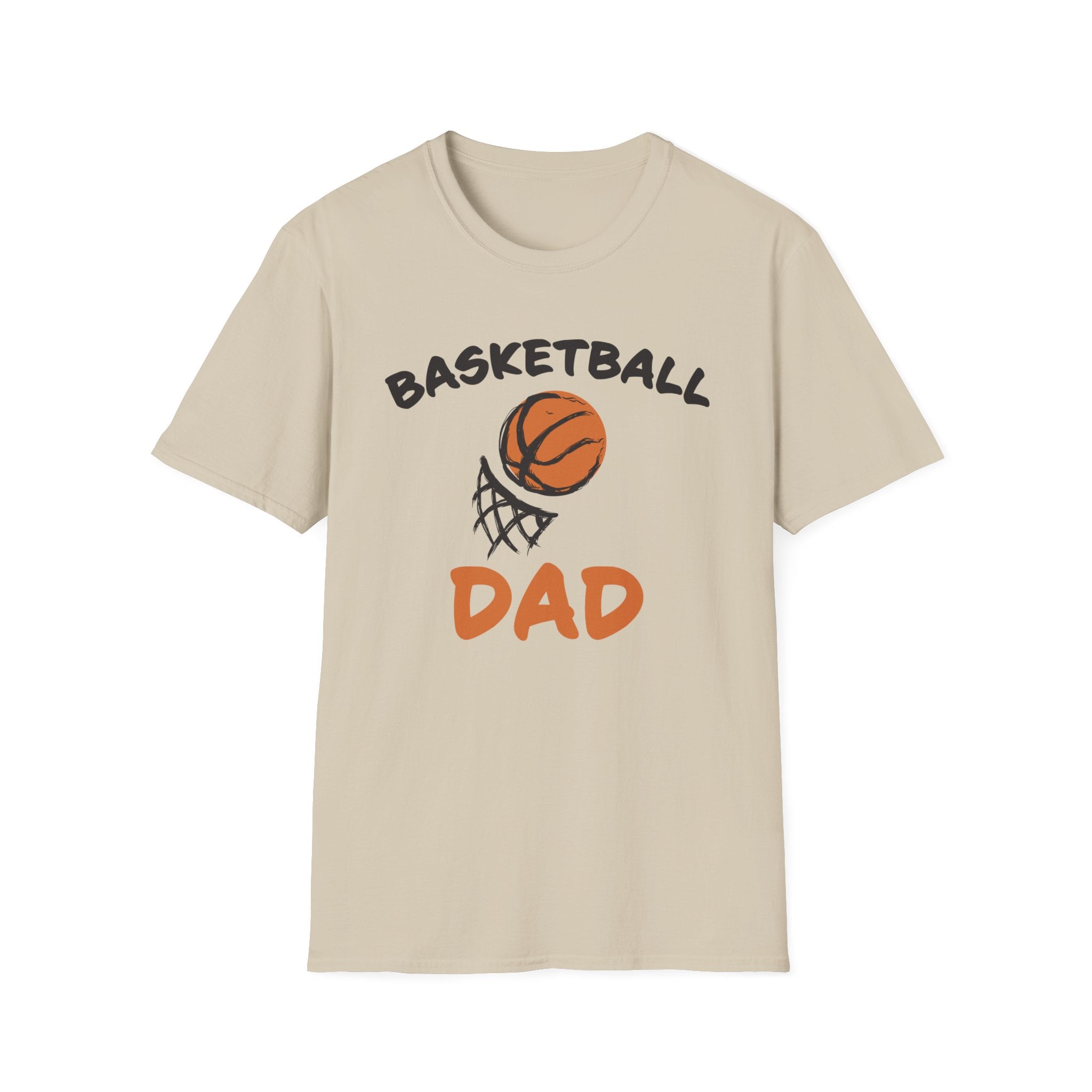 Dad Graphic T-Shirt - " Basketball Dad" | T-Shirt by atgodanddesigns