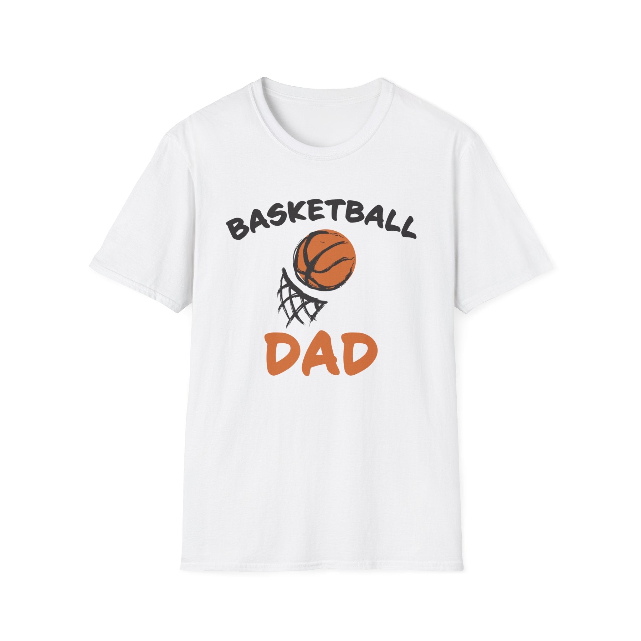 Dad Graphic T-Shirt - " Basketball Dad" | T-Shirt by atgodanddesigns