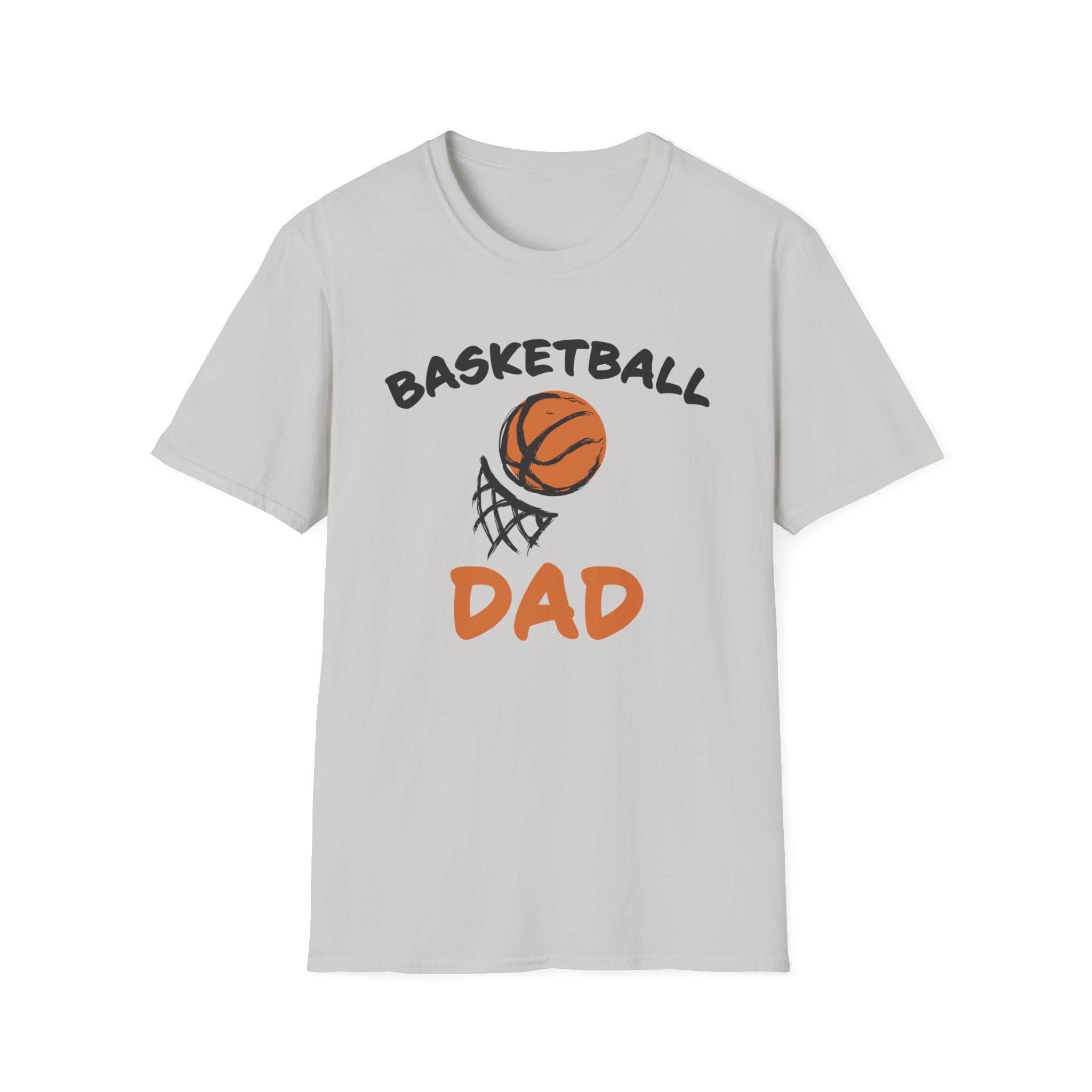 Dad Graphic T-Shirt - " Basketball Dad" | T-Shirt by atgodanddesigns