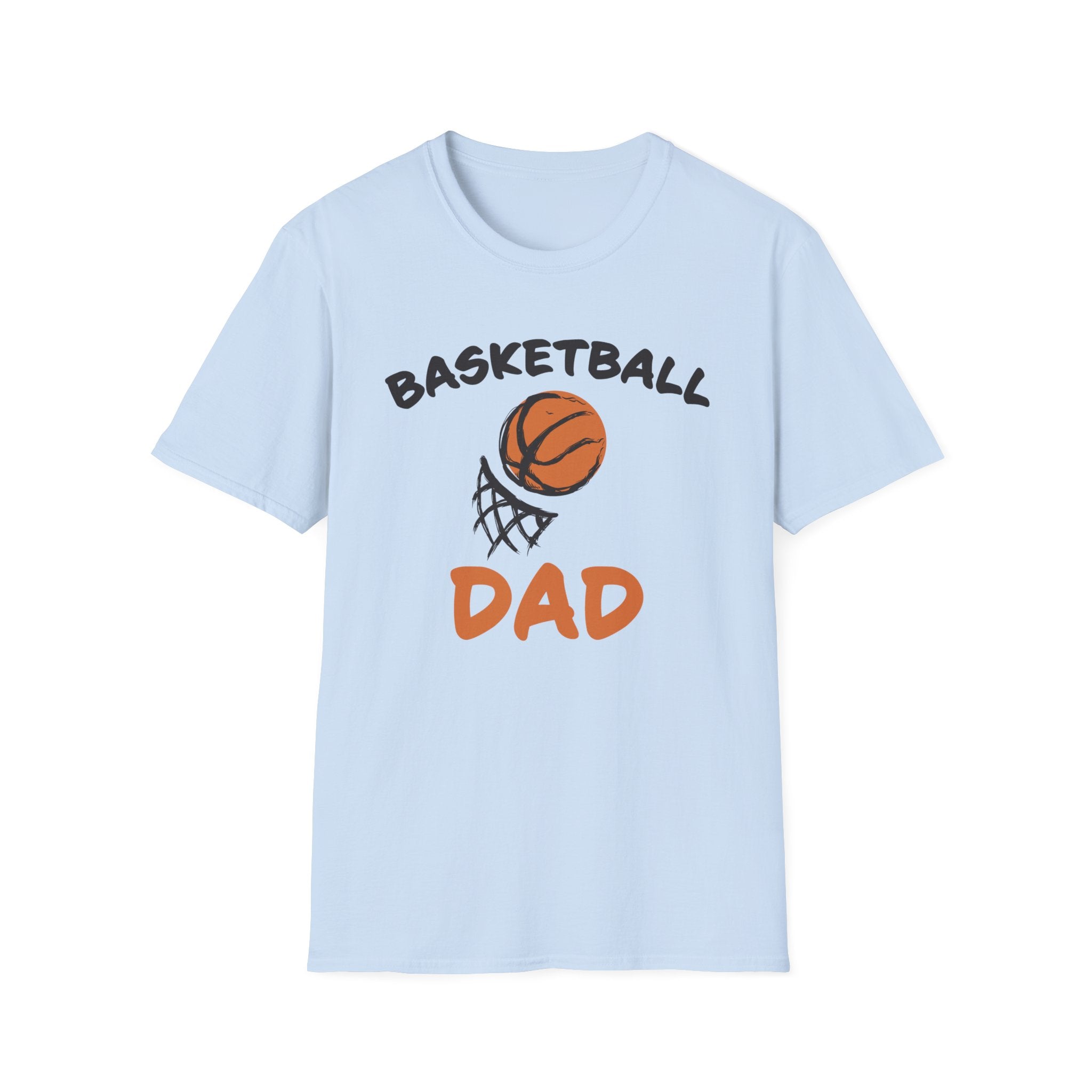 Dad Graphic T-Shirt - " Basketball Dad" | T-Shirt by atgodanddesigns