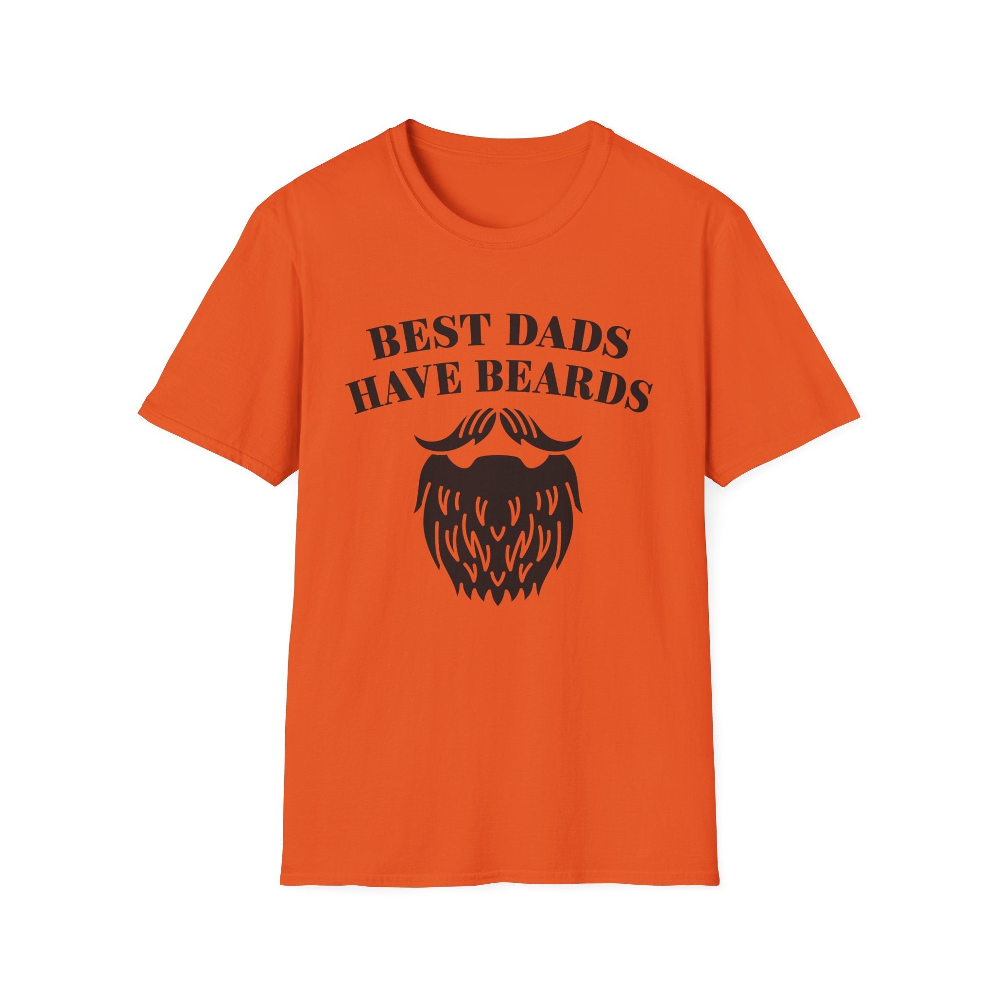 Dad Graphic T-Shirt - "Best Dads Have Beards" | T-Shirt by atgodanddesigns