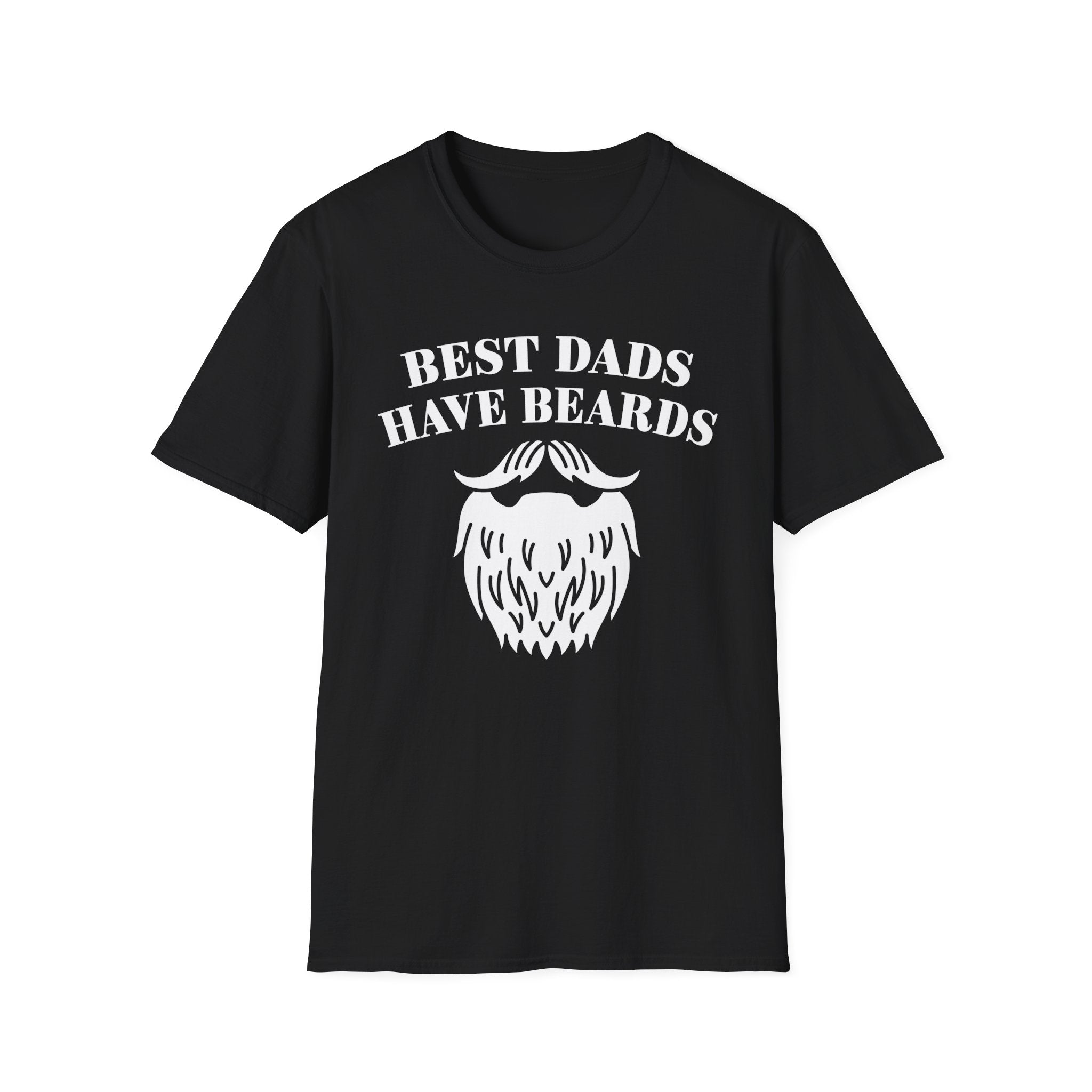 Dad Graphic T-Shirt - "Best Dads Have Beards" | T-Shirt by atgodanddesigns